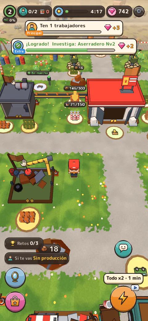 Juego de Zombie Homestead: una base con un taller y un almacén